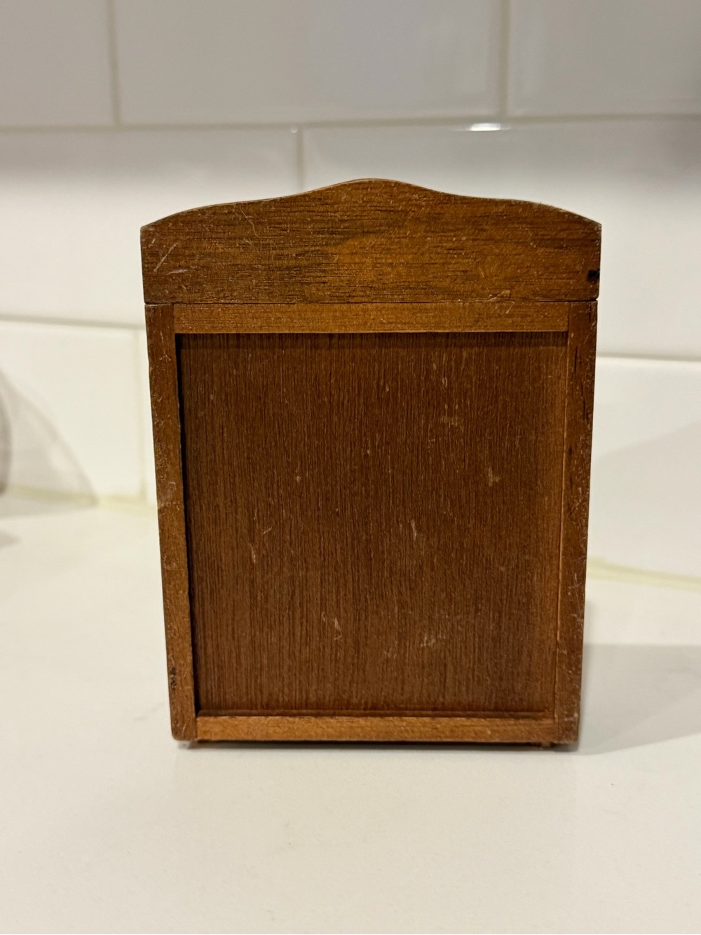 Miniature Wooden Shelf Display for Dollhouses or Crafting - Picture 3 of 6